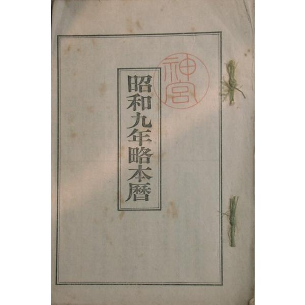 12×18センチ、21丁、糸綴じ、昭和8年、神宮神部署。