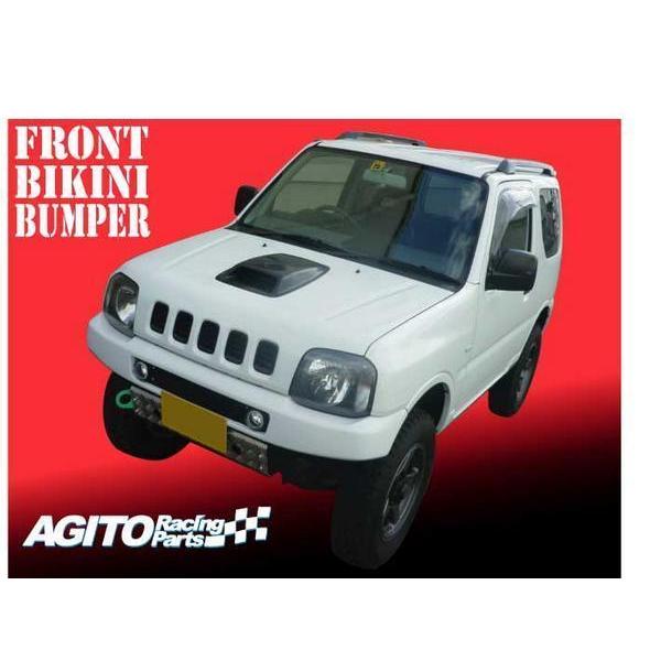 ジムニー JB23W用 AGITO フロント ビキニバンパー タイプ1