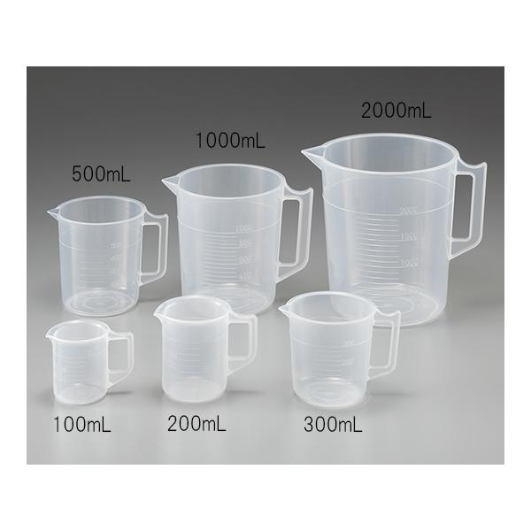 ポリプロピレン手付きビーカー5000mL 1個 3007-71 ニッコー・ハンセン  (1-4622-18)
