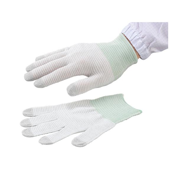 ●<商品詳細参考ページ>外部リンク：https://axel.as-1.co.jp/asone/d/1-4794-04/●材質：ナイロン100％（導電糸入り）●表面抵抗率：10^8Ω/□≦●色（手首部）：白●サイズ：S●入数：1...