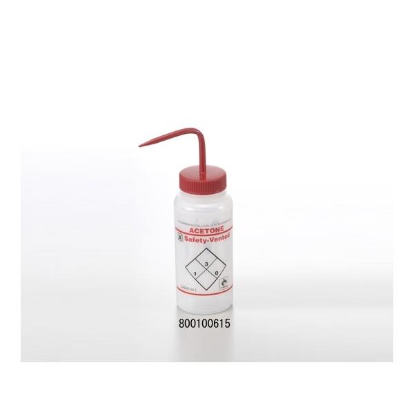 ラベル付洗浄瓶 アセトン 500mL BEL-ART 800100615 (1-6974-31) : A1
