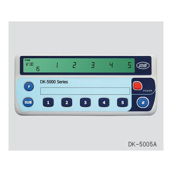 電子式数取器 5連式 ライン精機 DK-5005A (3-6088-01)