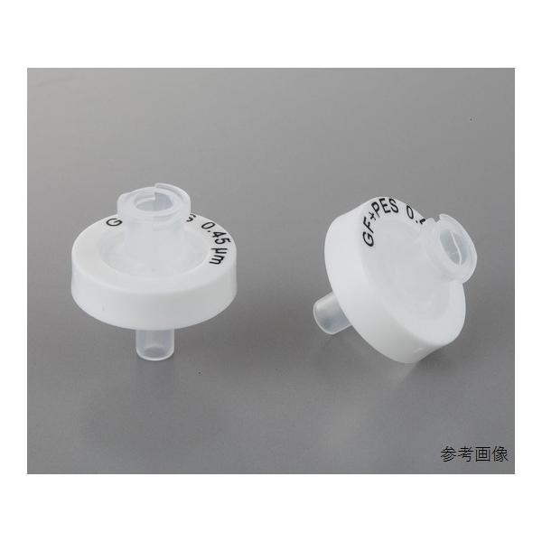 シリンジフィルター プレフィルター付き PES ポリエーテルスルホン φ13mm/0.45um PFSF-1345PE (3-6582-02)