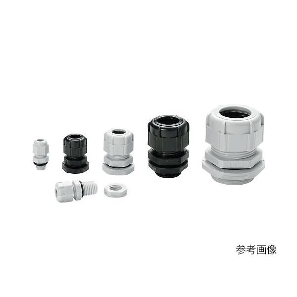 Mネジケーブルグランド RM型 黒 1個入 タカチ電機工業 RM16S-8B (3-994-10)