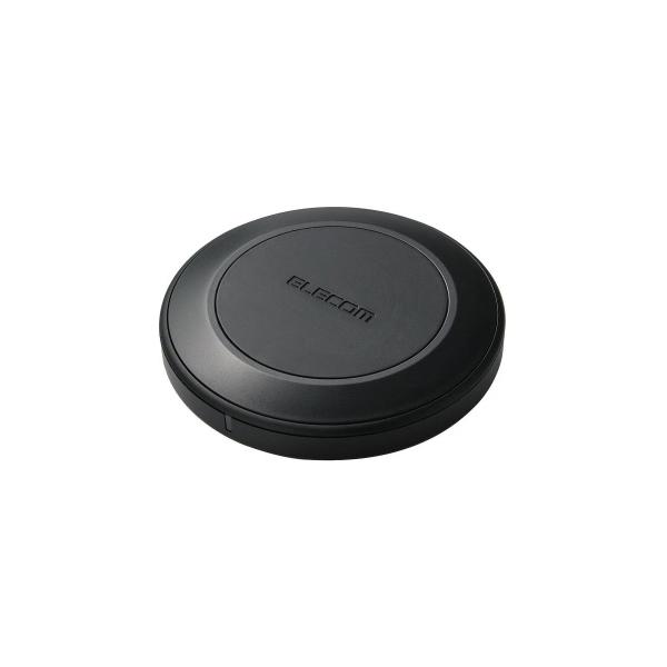 ワイヤレス充電器 Qi認証 急速充電 ブラック エレコム W-QA26BK (54-9127-73)