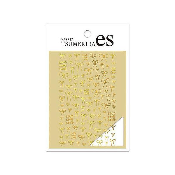 TSUMEKIRA ツメキラ ネイルシール 【es】手書きリボン イングカワモト ES-RBN-003 (54-9629-88)