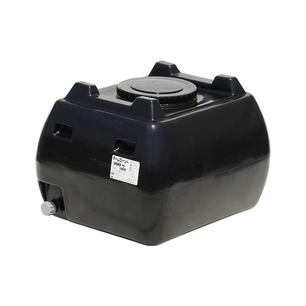 スイコー ホームローリータンク 300L ブラック スイコー HLT-300 BL  (61-0471-06)