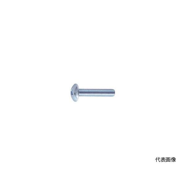他サイト： トラス頭小ねじ ユニクロ 全ネジ M4×12 180本入 トラスコ中山 B04-0412 (61-2154-03)の商品画像
