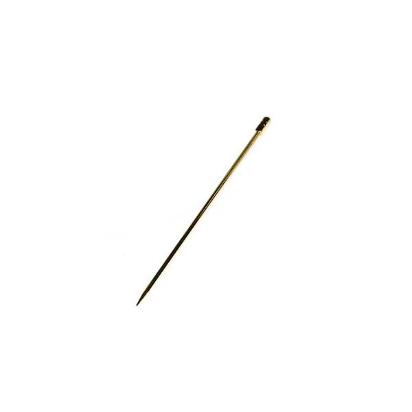 カクテルピン 角棒型 6本入 金メッキ 18-8 江部松商事 5684101 (61-6805-75)