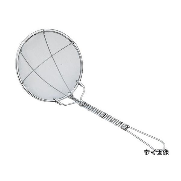 18-8強力プレス丸カス揚 細目 18cm シンドー  (62-8190-70)