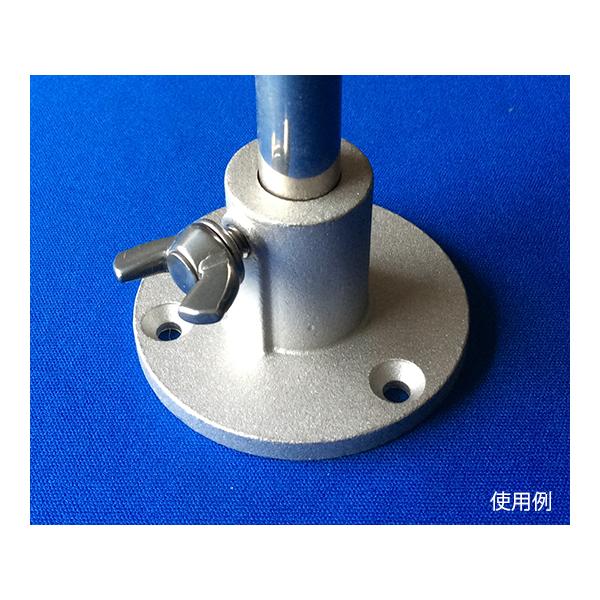 ステンレス製丸型台座 野中理化器製作所 MD60-S (62-8552-94)