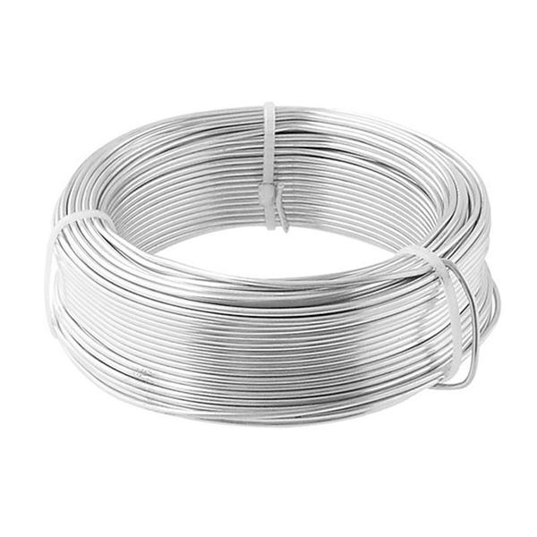 他サイト： アルミ 盆栽 針金 シルバー 150g 1.5mm アークランズ 731052 (62-9956-40)の商品画像