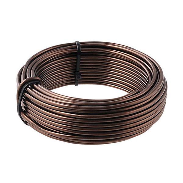他サイト： アルミ 盆栽 針金 ブロンズ 150g 2.5mm アークランズ 731064 (62-9956-49)の商品画像