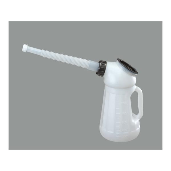 他サイト： オイルジョッキ フタ付 1L 瑞穂化成工業 150 (63-1277-58)の商品画像