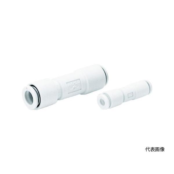 ワンタッチ管継手付チェックバルブ ハーフユニオンタイプ SMC AKH07-00 (63-2181-40)