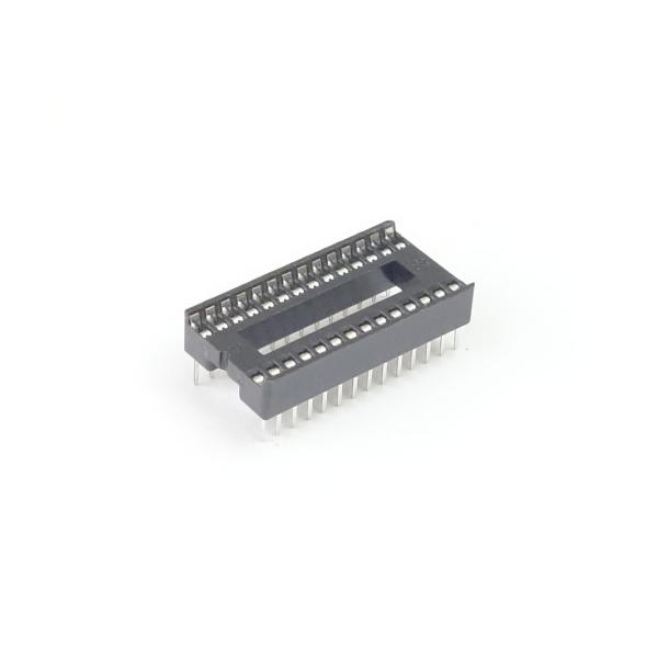 ICソケット シュリンクDIP用 28ピン 1.778mmピッチ GB GB-ICS-SDIP28 (63-3068-39)