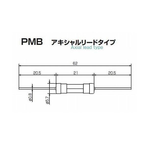 ●<商品詳細参考ページ>外部リンク：https://axel.as-1.co.jp/asone/d/63-3095-19/●定格電圧：125V●定格電流：10A●サイズ：φ5.7mm×21mm（リード除く）●事業者向け商品です。