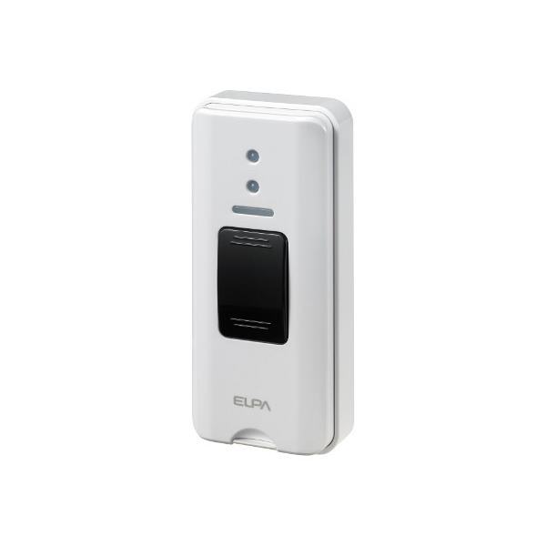 ワイヤレスチャイム押しボタン送信器 ELPA EWS-P30 (63-3418-23)