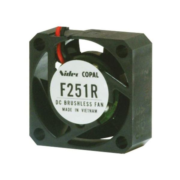 軸流ファン 電源電圧 5 V dc 25ｘ25ｘ10mm DC 日本電産コパル電子 F251R-05LLC (63-4813-96)