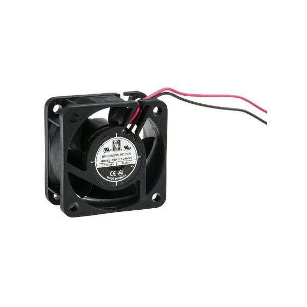 軸流ファン 電源電圧 24 V dc 40ｘ40ｘ20mm DC OD4020シリーズ 角型 RS Pro 668-8814 (63-4933-37)