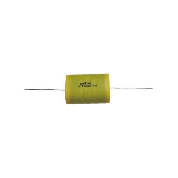 SHIZUKI ELECTRIC ポリエステルフィルムコンデンサ 630V dc 100nF 1袋 (5個入)  UD63Y104K