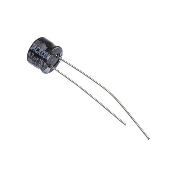 アルミ電解コンデンサ 47μF 16V dc 1袋 50個入 RS Pro 706-0539 (63-4987-33)