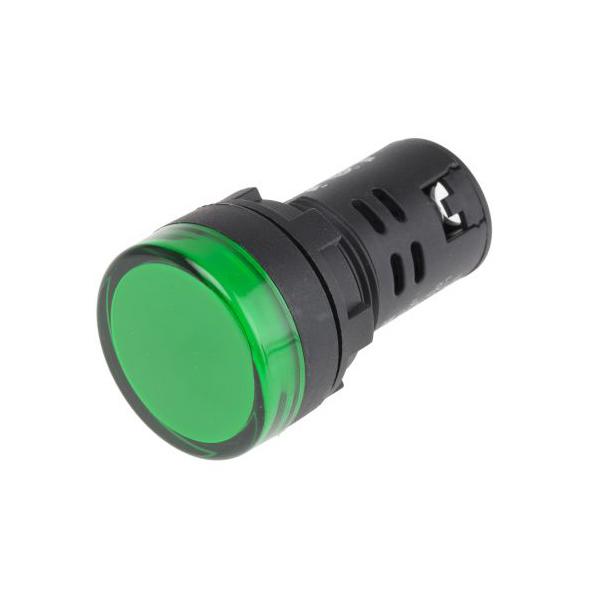 パイロットランプ 表示灯 LED灯 緑 RS Pro 791-8582 (63-5106-72) : A1