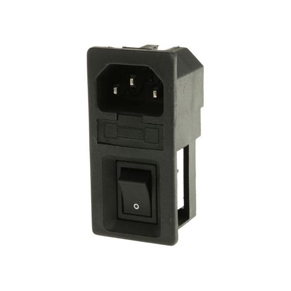IECプラグ オス スナップイン 6A 5ｘ20mm RS Pro 811-7229 (63-5125-20)