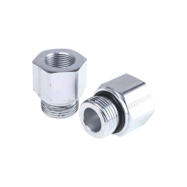 油圧ストレートネジ付き異形アダプタ Parker 1袋 2個入 パーカー ハネフィン RI1EDX3/4CF (63-6730-42)