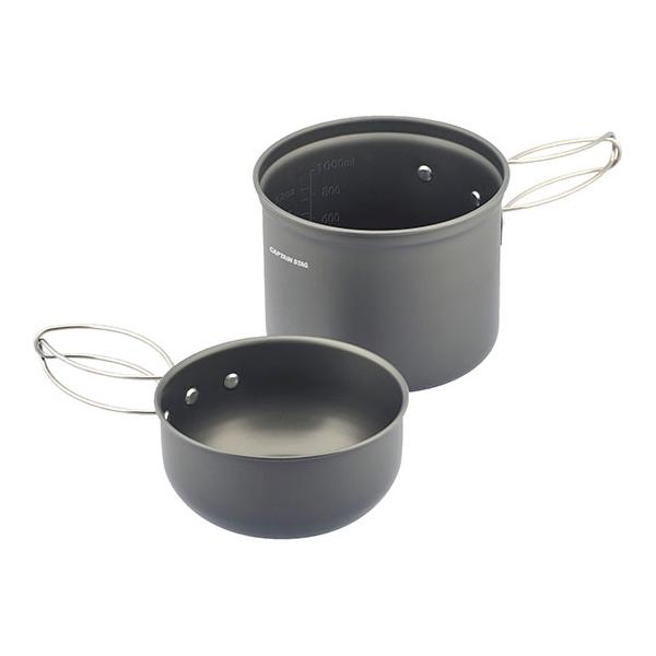 他サイト： トレッカー アルミソロクッカーセット M CAPTAIN STAG UH-4107 (63-7315-25)の商品画像