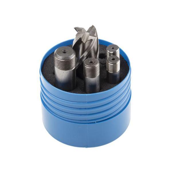 エンドミル 全長100 mm HSS カッター径8 mm 10 mm 12 mm 16 mm 20 mm (63-7366-47)