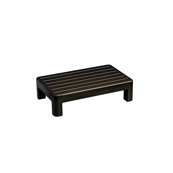 プラスチック踏み台 大型 ブラウン 550mm×340mm×140mm 小原産業 ST-635 (63-7934-45)