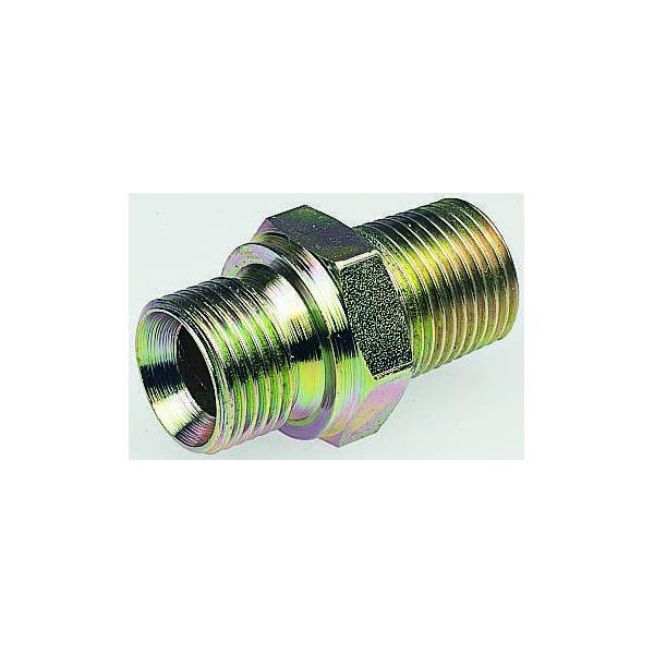 油圧ストレートネジ付きアダプタ 1袋 2個入 パーカー ハネフィン 16F3MK4S (63-9846-87)