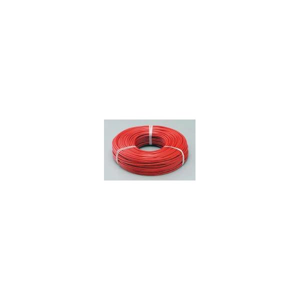 セキスイ エスロンロープ PAS操作紐 赤 1巻 100m入 7MM (64-0722-20
