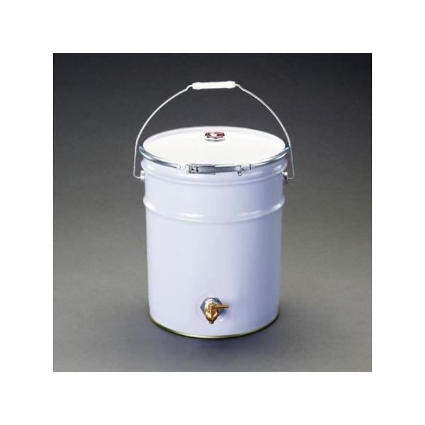 20Ｌ ペール缶 バンドタイプ/コック付 EA991AG-7 (64-7988-61)