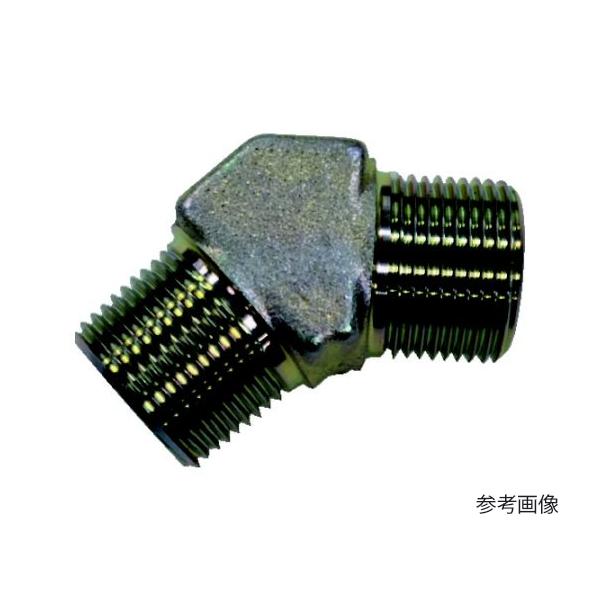 オス45度エルボ 3/8 横浜ゴム 1036-06 (64-8330-09)