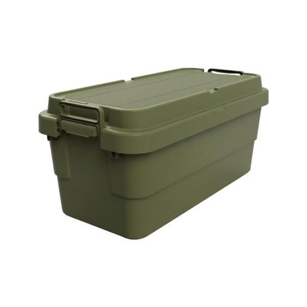 他サイト： トランクカーゴ フラット天板仕様 70L ОD色 トラスコ中山 ODCF-70 (64-8629-37)の商品画像