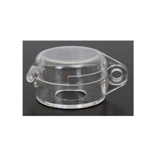 ボタンスイッチロックアウトデバイス 外径49.6mm×高31.9mm 透明 セーフラン安全用品 37030 (64-8930-44)