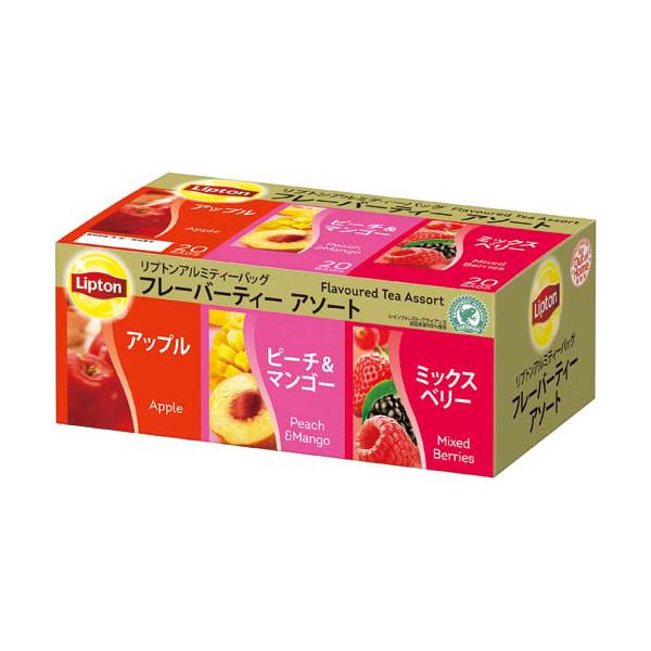 他サイト： フレーバーティーアソート 60P 1箱 60バッグ入 森永乳業 650546 (65-0391-10)の商品画像