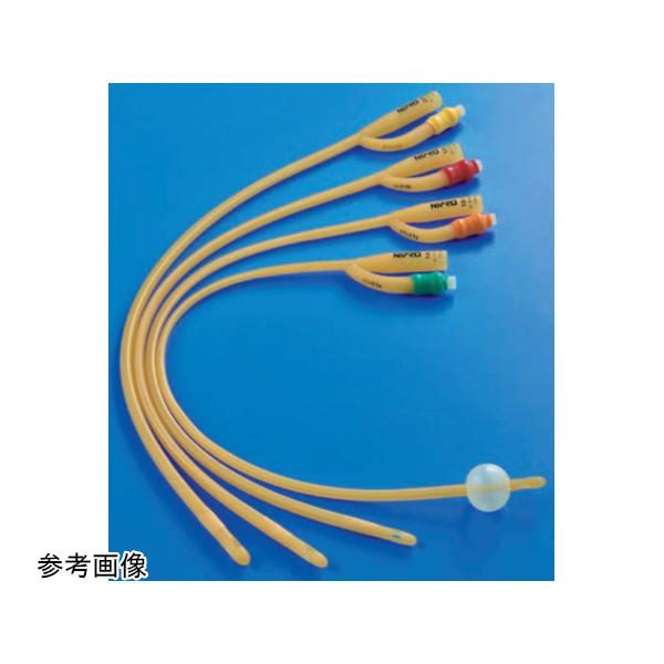 ラテックスフォーリーカテーテルS LF3-18-30 レッド 10本入 ニプロ 25172 医療機器認証取得済 (65-1678-45)