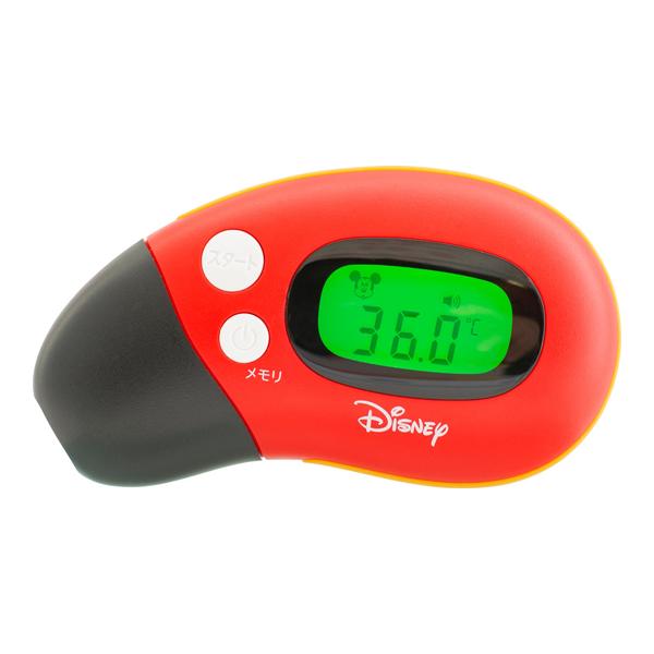 Dr.EDISON ドクターエジソン【Disney】さっと測れるミッキーマウス 2Way 非接触型体温計 体温計 医療機器認証 赤外線体温計 検温 額スキャン式 耳式 出産祝い