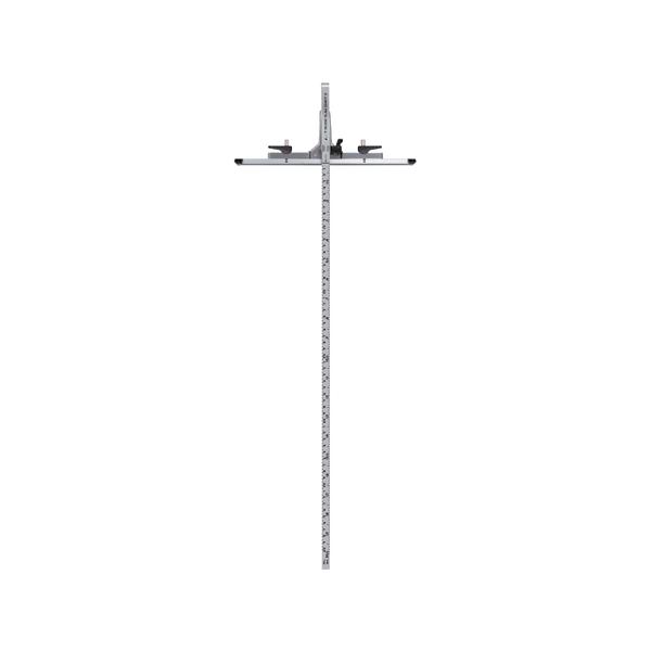 他サイト： 丸ノコガイド定規 Tスライド スリムシフト 2 60cm 併用目盛 シンワ測定 73544 (65-5720-72)の商品画像
