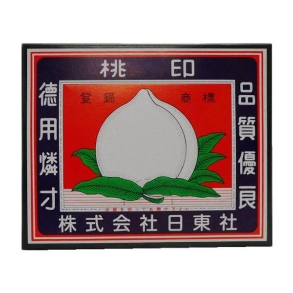 家庭用マッチ徳用型 桃印 1個 140g入 日東社  (65-5785-17)