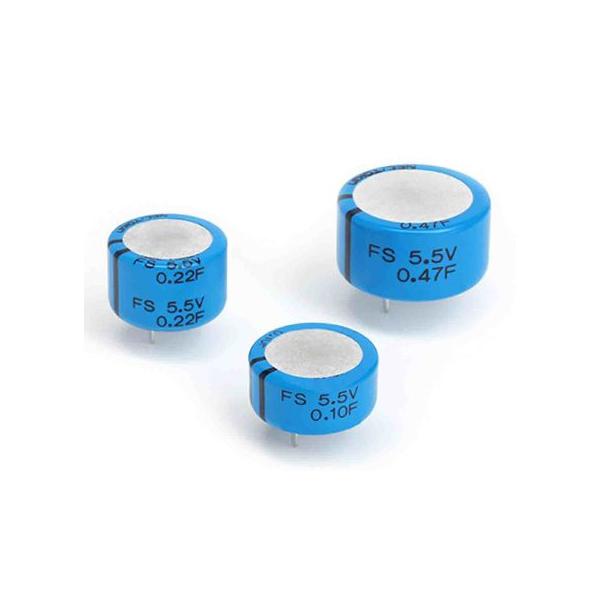 電気二重層コンデンサ 5.5V dc 0.047F リード品 1袋 2個入 KEMET FS0H473ZF (65-7048-73)