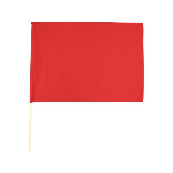 ※法人専用品※アーテック 中旗 赤 Φ12mm 旗:約500×360mm、棒:φ12×570mm 14823