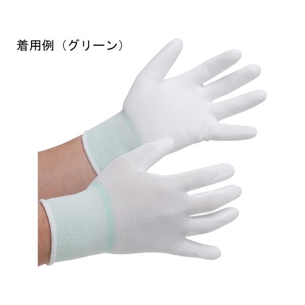 他サイト： ウレタン背抜き手袋 ホワイト 10双組 LL ACE 手袋 1761LL (65-9541-34)の商品画像