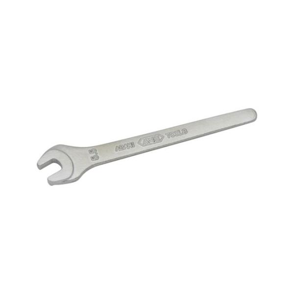 丸形片口スパナ強力タイプJISH クロムメッキ 5.5mm 旭金属工業 SSP0005 (67-2335-93)