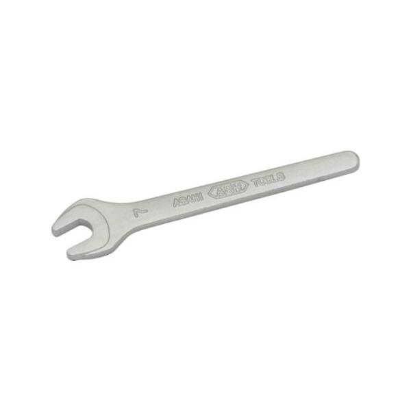 丸形片口スパナ強力タイプJISH クロムメッキ 7mm 旭金属工業 SSP0007 (67-2335-95)