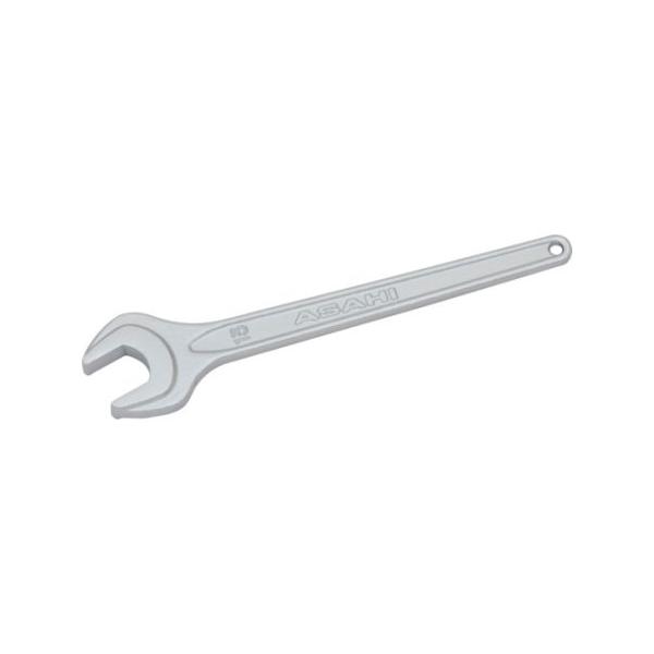 丸形片口スパナ強力タイプJISH クロムメッキ 13mm 旭金属工業 SSP0013 (67-2336-02)