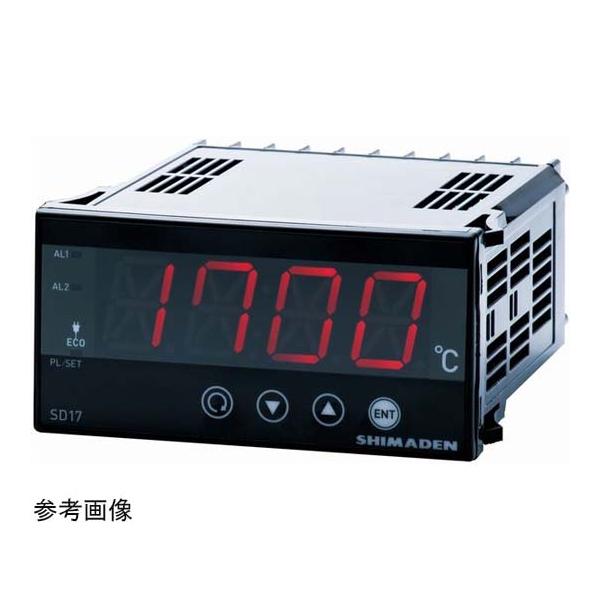 ディジタル指示計 警報なし 4〜20mA DC シマデン SD17-490-04000 (67-3004-39)